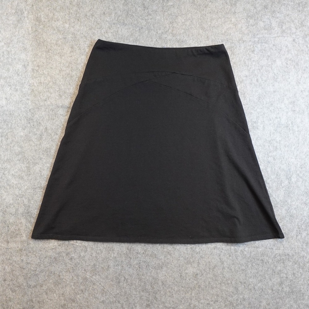 Patagonia Skirt Womens Extra Small Black Vitaliti Organic Cotton Blend A‎ Line